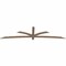 Ekena Millwork Davenport Smooth Timber Gable Bracket, Douglas Fir, 108"W x 27"H x 1 1/2"D x 3 1/2"F, 6/12 Pitch GBW108X27X0204DAV00SDF - alternate 4